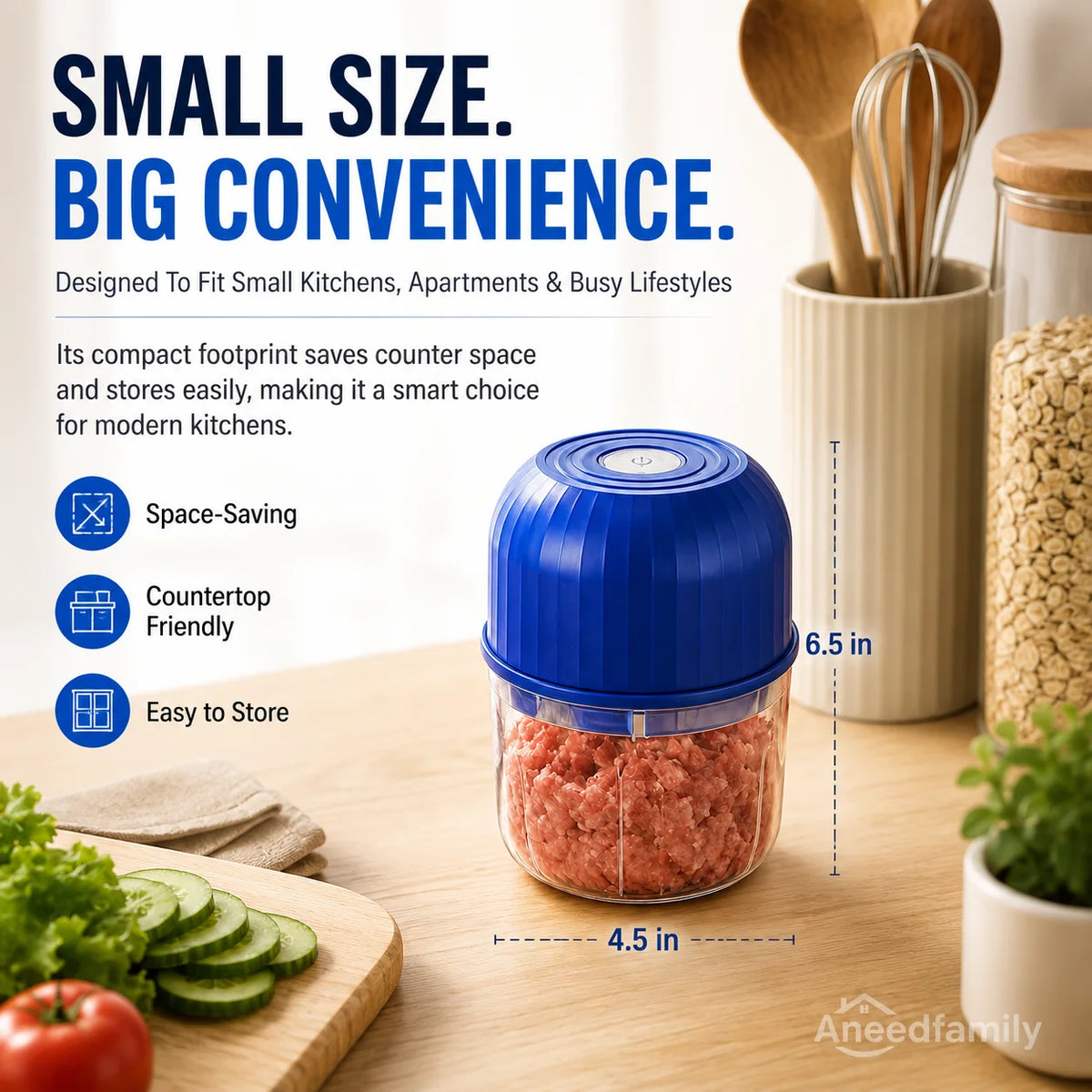 Wireless Electric Mini Food Chopper